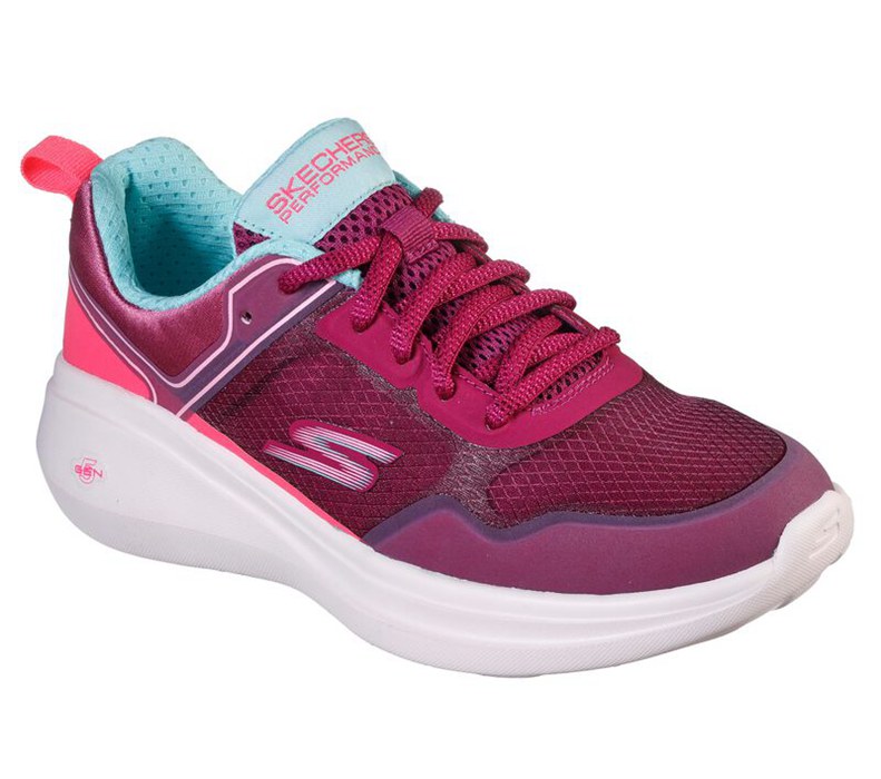 Skechers Dam Rosa Sneakers - Gorun Fast - Retro Insight - Sverige (FWSAZ-7519)